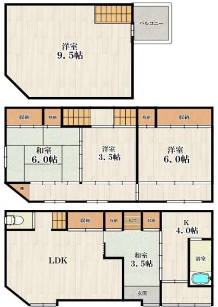 大阪市西成区梅南１丁目の中古一戸建