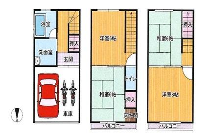 大阪市生野区桃谷3丁目の中古一戸建