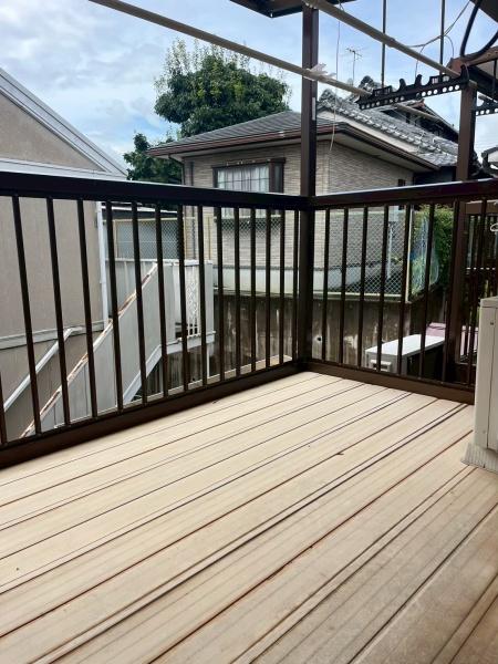 豊中市若竹町1丁目の中古一戸建て(バルコニー)