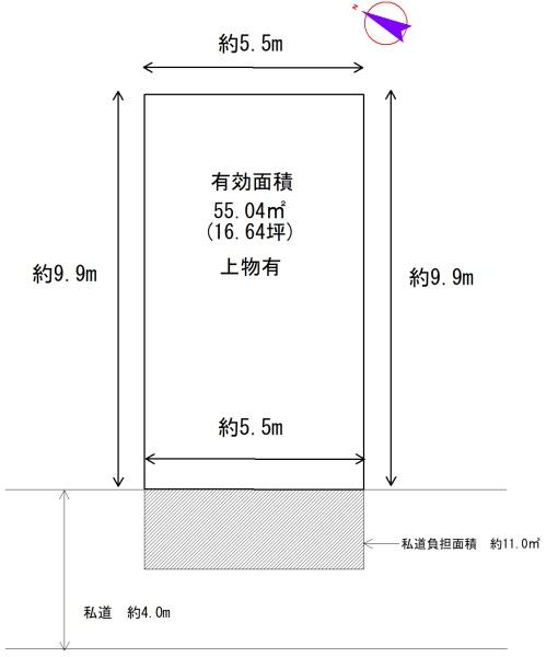 堺市北区金岡町の土地