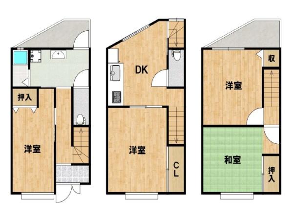 大阪市西成区玉出東１丁目の中古一戸建