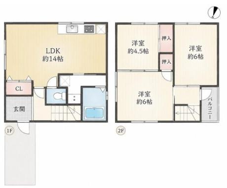 大阪市阿倍野区相生通2丁目の中古一戸建