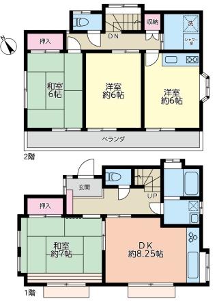 川崎市宮前区潮見台の中古一戸建