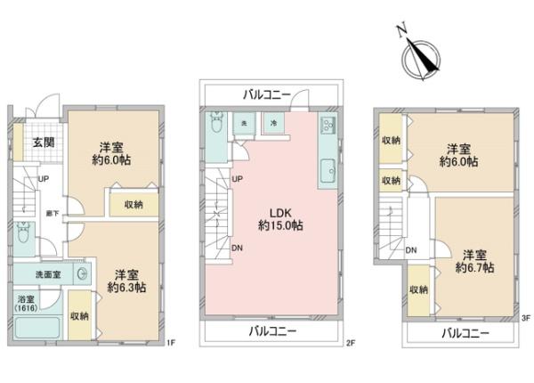 川崎市宮前区南平台の中古一戸建て