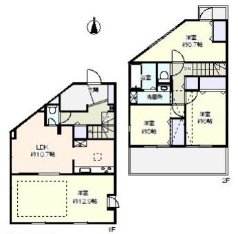 練馬区関町北３丁目の中古一戸建
