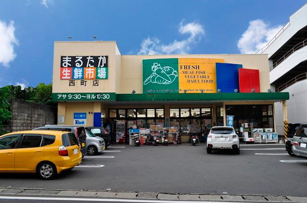 長崎市油木町の土地(まるたか生鮮市場西町)
