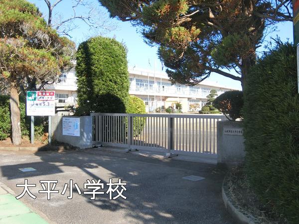 山武市松尾町高富の土地(山武市立大平小学校)
