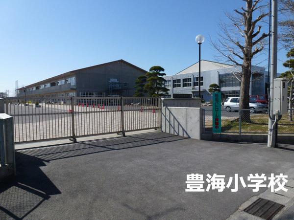 山武郡九十九里町真亀の土地(九十九里町立豊海小学校)