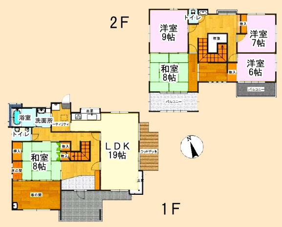 大網白里市四天木の中古一戸建て