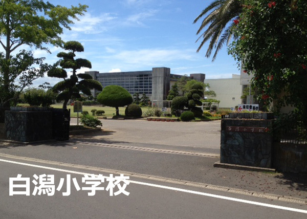 長生郡白子町五井の土地(白子町立白潟小学校)