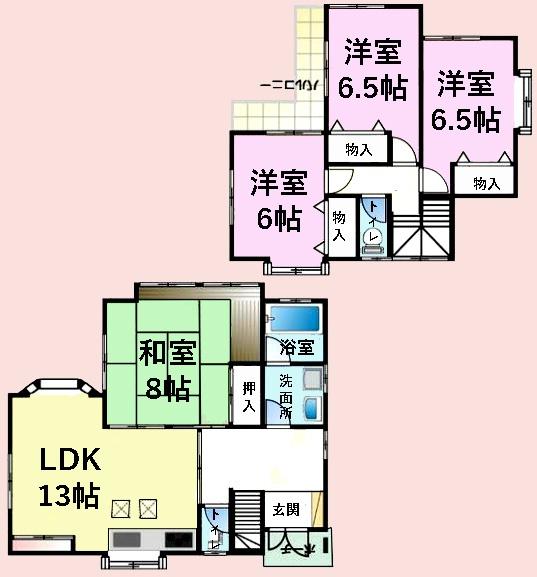 大網白里市上谷新田の中古一戸建