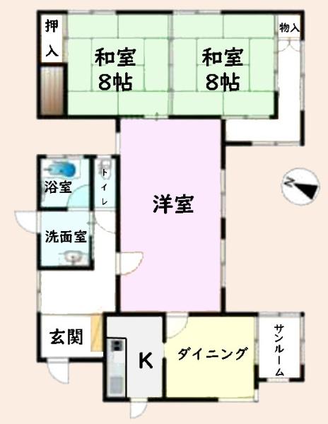 山武郡九十九里町片貝の中古一戸建