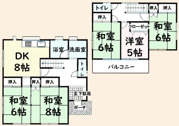 大網白里市富田の中古一戸建