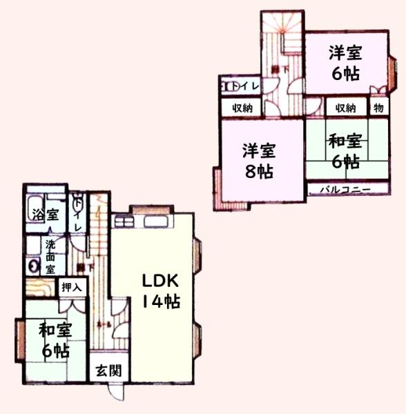 茂原市六ツ野の中古一戸建て