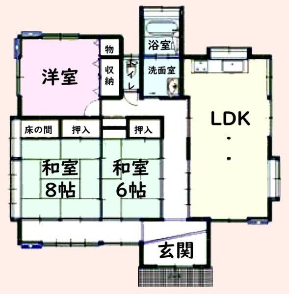 山武市本須賀の中古一戸建て