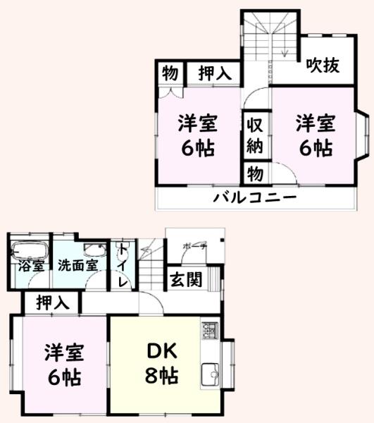 大網白里市南横川の中古一戸建