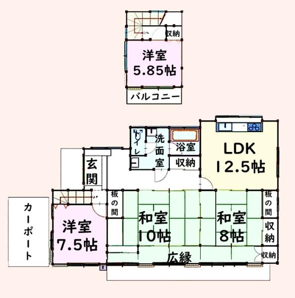 大網白里市金谷郷の中古一戸建