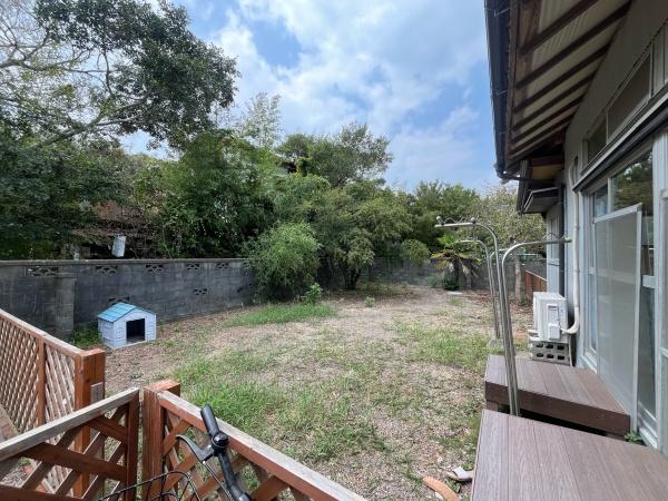 山武市蓮沼ロの中古一戸建て(庭)