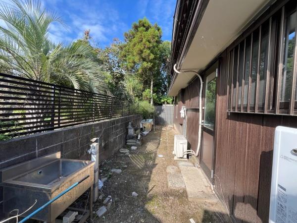 山武郡九十九里町作田の中古一戸建て(庭)