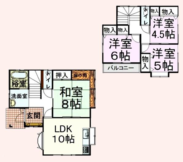 八街市八街ろの中古一戸建て