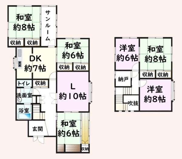 大網白里市北飯塚の中古一戸建て