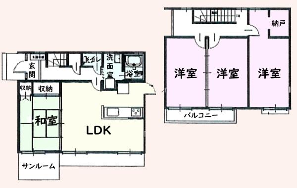 茂原市綱島の中古一戸建て