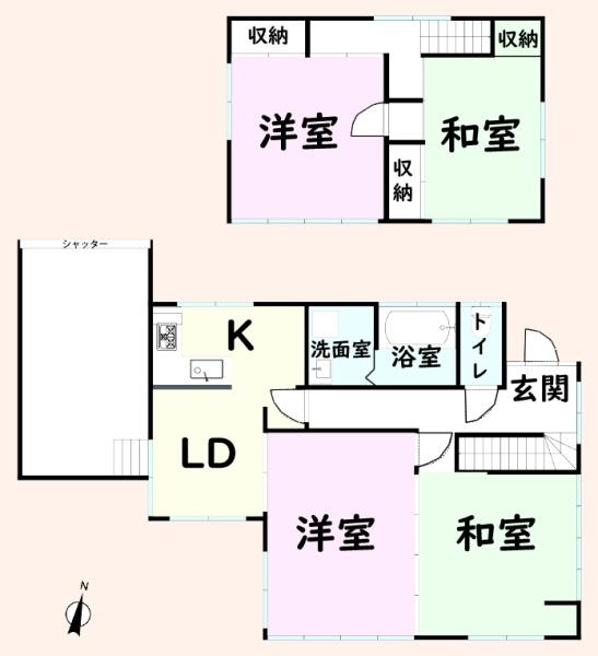 大網白里市金谷郷の中古一戸建