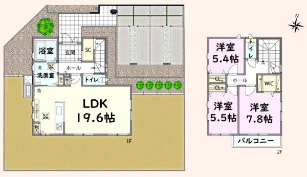 八街市八街ほの中古一戸建て