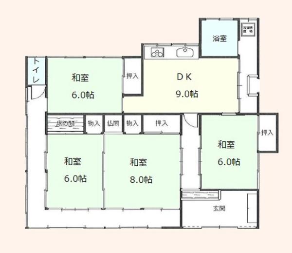 大網白里市北吉田の中古一戸建て