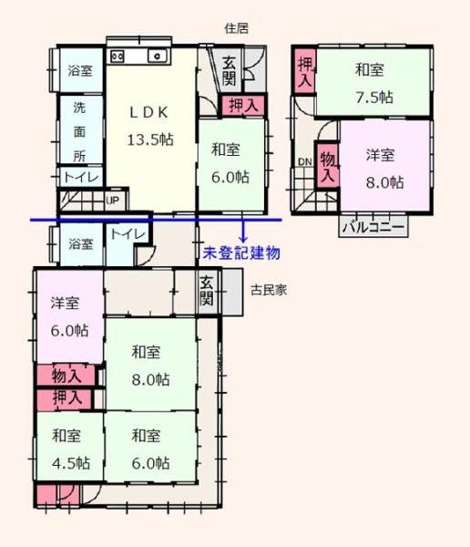 山武郡九十九里町片貝の中古一戸建て