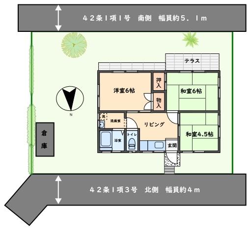 山武郡九十九里町作田の中古一戸建て