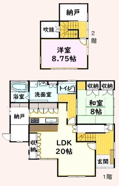茂原市緑町の中古一戸建て