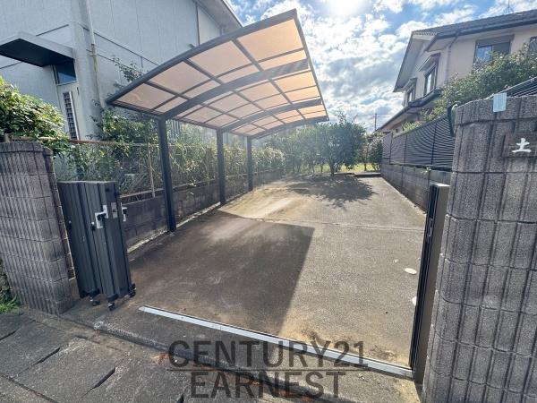 東金市南上宿の中古一戸建て(駐車場)