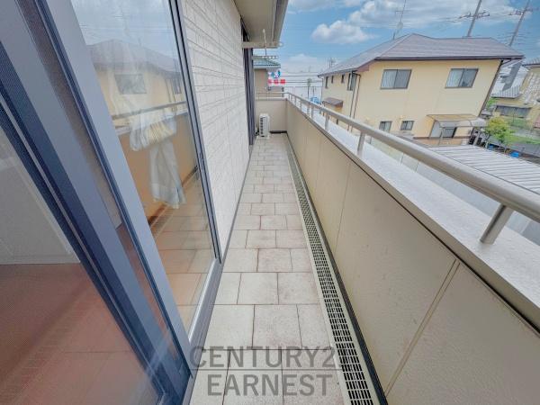 東金市田間3丁目の中古一戸建て(バルコニー)
