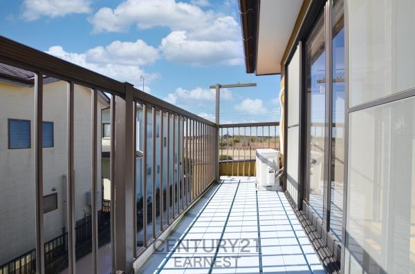 長生郡白子町五井の中古一戸建て(バルコニー)