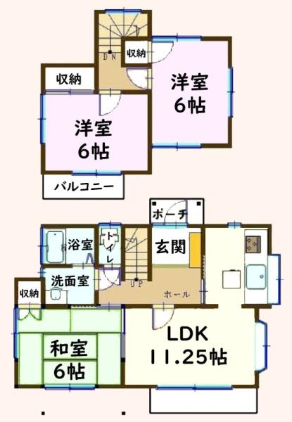 大網白里市北飯塚の中古一戸建