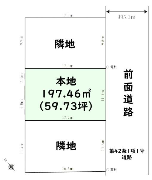 東金市東上宿の土地