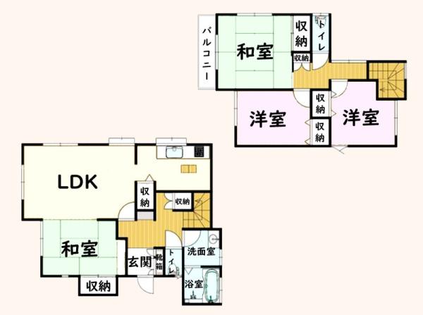 八街市東吉田の中古一戸建て