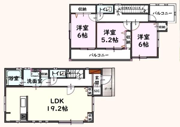 八街市八街にの中古一戸建