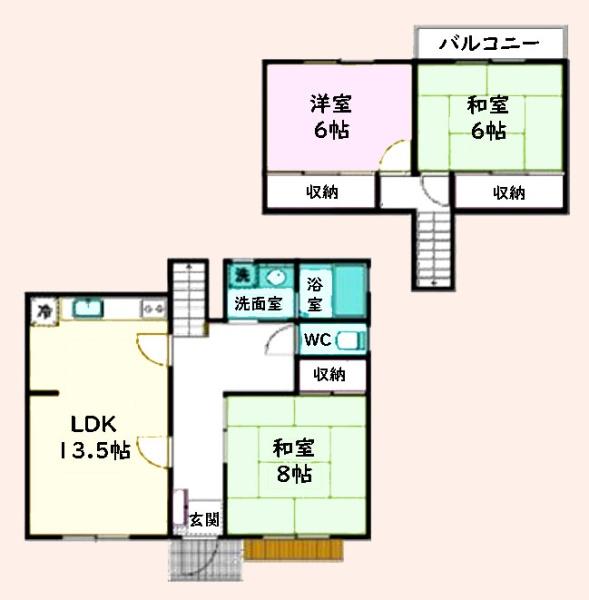 山武市松ヶ谷ロの中古一戸建