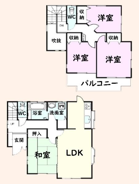 東金市前之内の中古一戸建て
