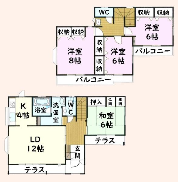 茂原市上林の中古一戸建て