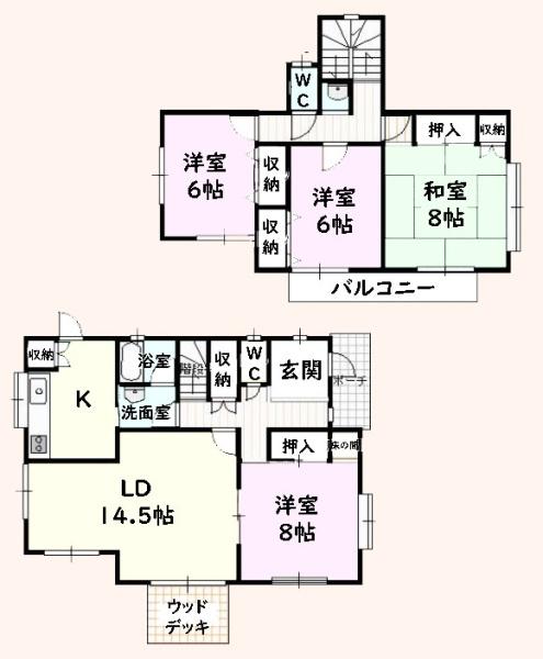 大網白里市細草の中古一戸建
