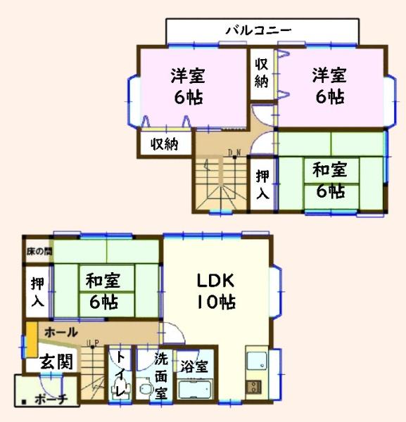 大網白里市南横川の中古一戸建