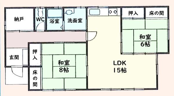山武市成東の中古一戸建