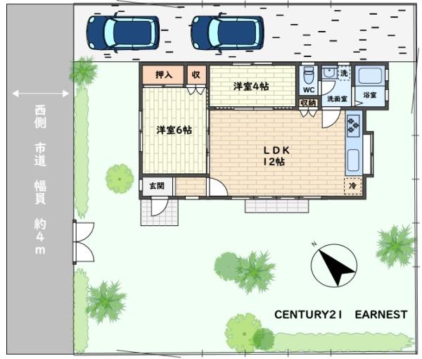 大網白里市細草の中古一戸建て