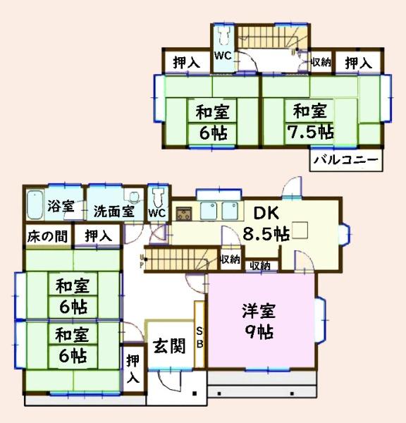 東金市台方の中古一戸建