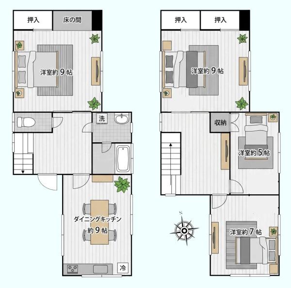 長生郡白子町関の中古一戸建