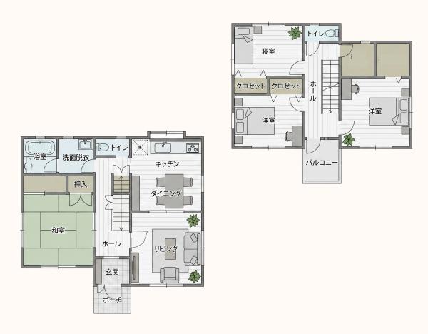 東金市西福俵の中古一戸建て