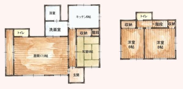 山武市松ヶ谷ロの中古一戸建て